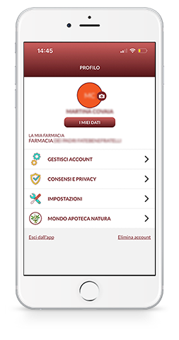 profilo MyApotecaNatura
